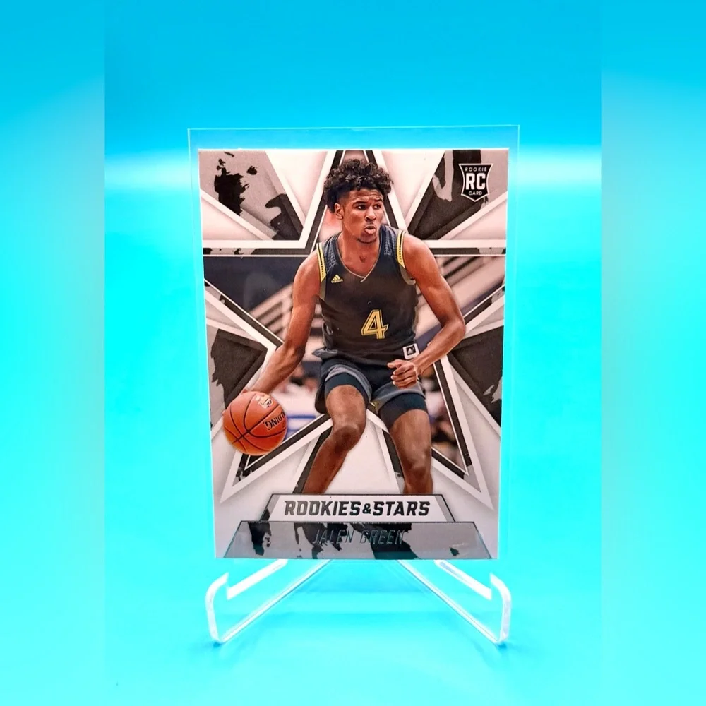 🔥JALEN GREEN LOT! 🔥Silver Diamante + Topps Insert + Rookie & Stars Rookie! 🤩 - Picture 9 of 11